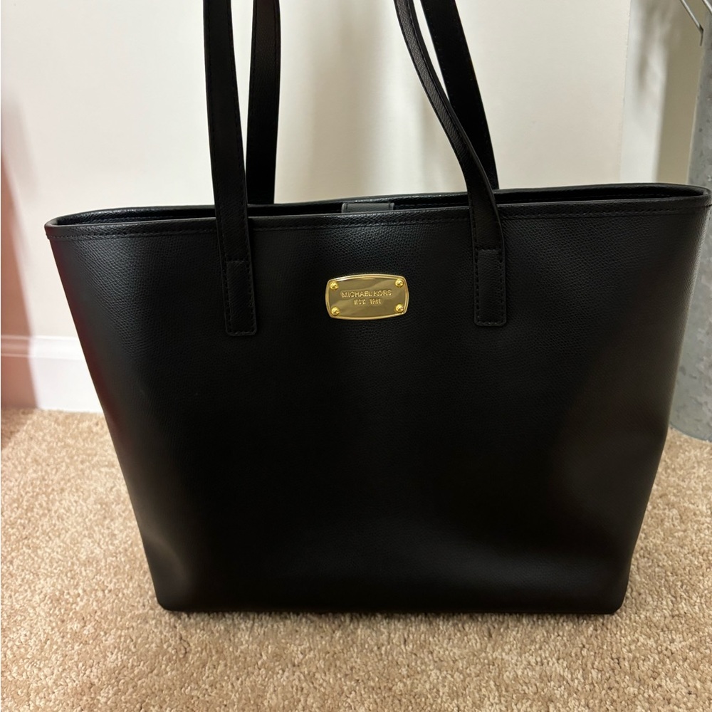 Black Jet Set Michael Kors Tote